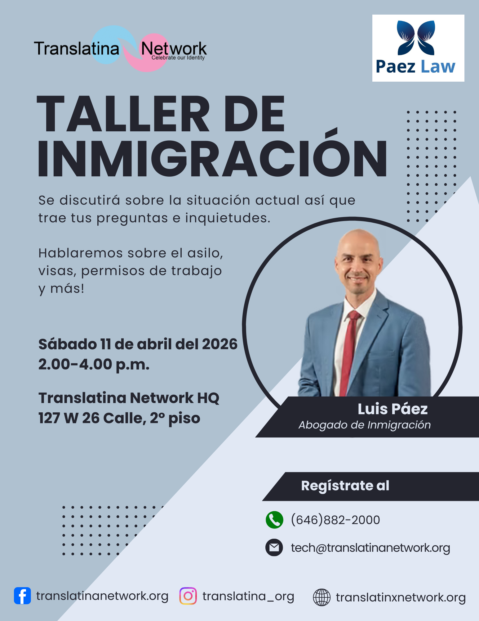 04.11.2026 Taller de Inmigracion