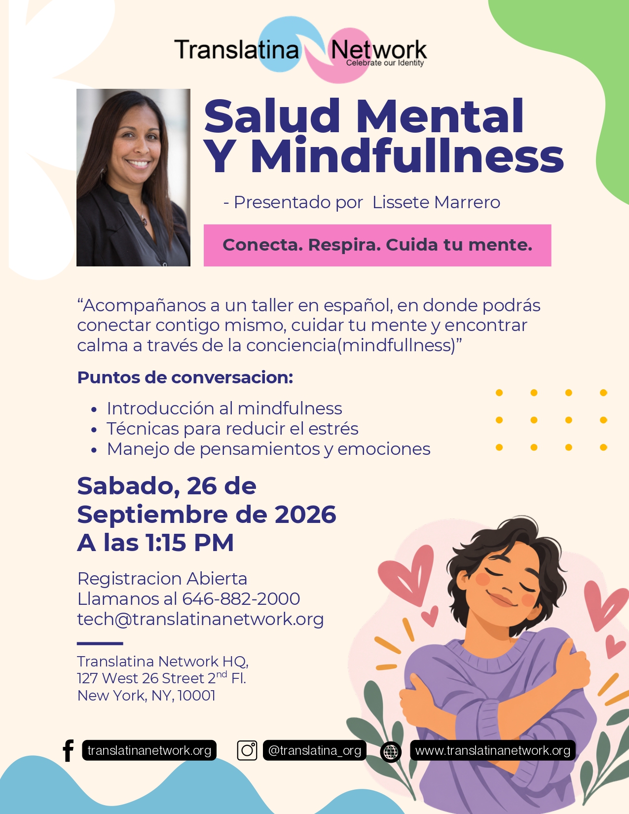 9.26.26 Mental Health and Mindfullness workshop - Real Estate Flyer_page-0001